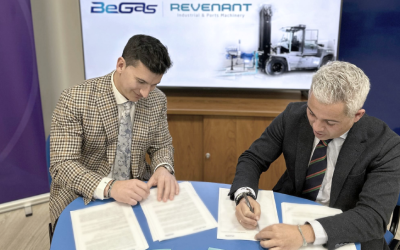 BeGas y Revenant sellan un acuerdo comercial para la remanufactura de 2.000 máquinas para puertos con motores de BioAutogás